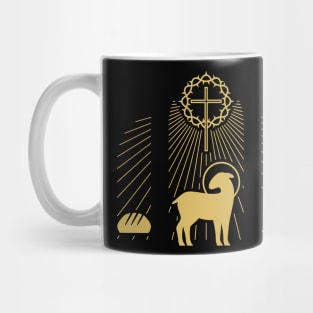 The Lamb of God is the foundation of the Christian faith. Mug